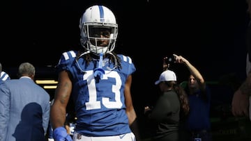 Los Colts tienen todo 2020 para revnovar al receptor abierto, que es el cuarto más productivo en la historia del equipo de Indianapolis, con 8,598 yardas.