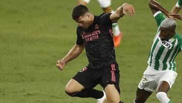 Luka Jovic, delantero del Real Madrid.