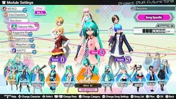 Captura de pantalla - Hatsune Miku: Project Diva Future Tone (PS4)