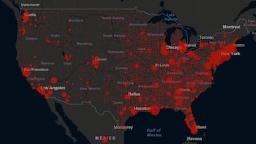 La Unión Americana está cada vez más cerca del medio millón de infectados por coronavirus. Hasta este viernes, suma casi 17,000 muertos y Nueva York no detiene los contagios.