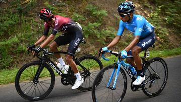 Nairo Quintana y Egan Bernal sue&ntilde;an con el podio en el Tour de Francia 2019, que est&aacute; pr&oacute;xima a terminar. 