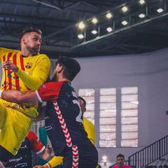 El Barça derrota a un Sinfín peleón y ya mira a Europa