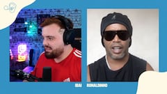 Ronaldinho habla con Ibai sobre el tipo de vida que tiene Messi y que él ya la tuvo que vivir