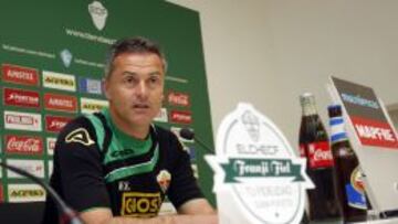 Fran Escribá, entrenador del Elche.