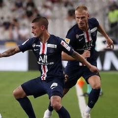 Verratti, casi descartado contra la Atalanta