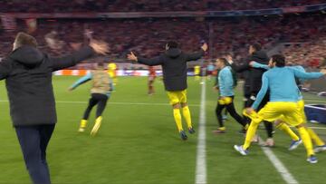 La machada fue de proporciones épicas: vean lo que hicieron Lewandowski y Müller al acabar...