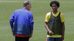 Cuadrado en Selección: "Jugar como interior es complicado"