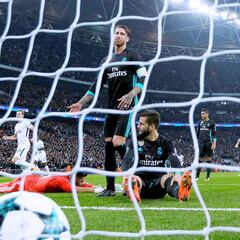 Tottenham-Real Madrid: la derrota de los blancos en imágenes