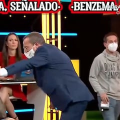 Soria ve premeditación y alevosía en la rajada de Benzema sobre Vinicius