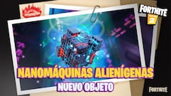 Nanomáquinas alienígenas en Fortnite: dónde están y para qué sirven