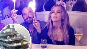 Jennifer Lopez y Ben Affleck v&iacute;a Instagram.