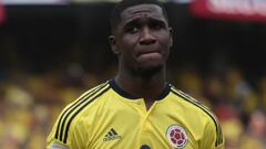 Zapata anot&oacute; el gol del descuento, en la derrota de Colombia 2-1 ante Corea del Sur.