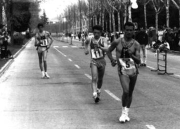 En 1976 se proclam¨® por primera vez campe¨®n de Espa?a en la prueba de los 20 kms en pista y dos a?os despu¨¦s se anot¨® su primer t¨ªtulo nacional de los 50 kms, que revalid¨® en las ediciones de 1979, 1981, 1985, 1986, 1989 1990 y 1991. En esta ¨²ltima distan