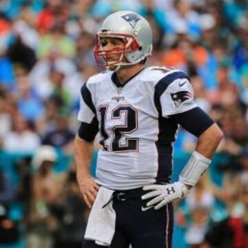 Tom Brady y los New England Patriots no tuvieron su mejor visita al Sun Life Stadium de Miami.