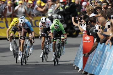 Así fue la etapa en la que Rigo llegó al podio del Tour