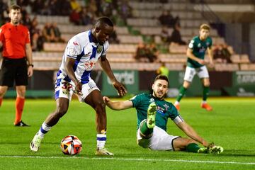 Cissé, en un partido de Copa del Rey con el Leganés. 