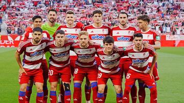 Once del Granada en Sevilla.