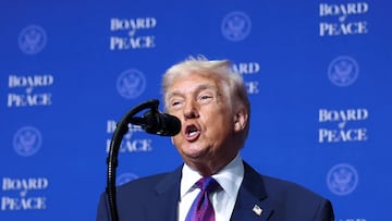 En la reunión inaugural de la Junta de Paz, Trump declaró que hay “trabajo por hacer” para llegar a un acuerdo con Irán.