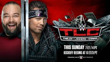 Cartel del WWE TLC 2019.