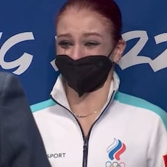 El drama de Trusova antes del podio: "Odio este deporte"