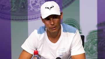 Nadal: "La hierba no se me ha dado mal, si cojo la dinámica..."