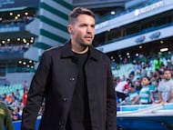 Nicolas Larcamon head coach of Cruz Azul during the 9th round match between Santos and Cruz Azul as part of the Liga BBVA MX Varonil, Torneo Clausura 2026 at TSM Corona Stadium, on March 03, 2026 in Torreon, Coahuila, Mexico.