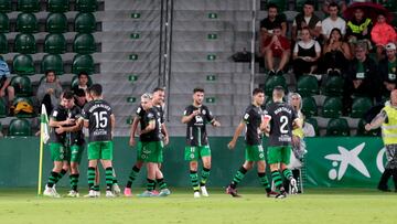 Gol del Racing al Elche.