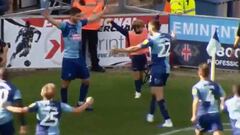 ¡Anotó un gol de tiro libre y dos olímpicos en el mismo partido!