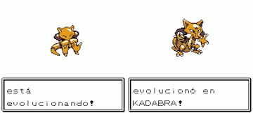 pokemon oro plata cristal segunda generacion abra kadabra alakazam