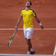 Colombia retoma la Copa Davis ante Barbados, en febrero