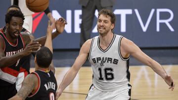 Los Spurs de Pau Gasol patinan y dan aire a Golden State Warriors