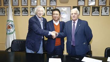 Juan Sol, Kim Koh y Blas Madrigal.