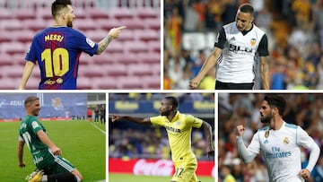Jugadores destacados jornada 7 de Primera División