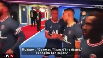 Mbappé y el reclamo a Hakimi que cuestionan en Francia