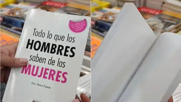 Acude a la feria del libro, abre un ejemplar del conocimiento del hombre sobre la mujer y lo que hay dentro forma el revuelo absoluto