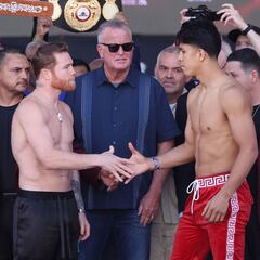 Canelo Álvarez vs Jaime Munguía: altura, estadísticas, títulos, récords y KOs