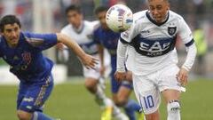 Colo Colo y la U vuelven a competir por Martín Rodríguez