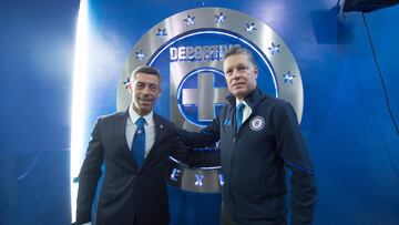 Ricardo Pel&aacute;ez y Pedro Caixinha, Cruz Azul 