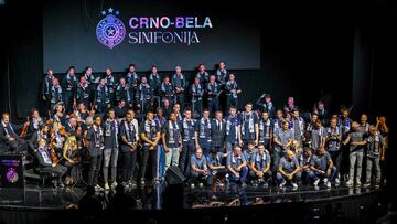 El Partizán de Belgrado, en su presentación.