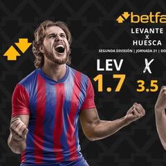 Levante UD vs. SD Huesca: horario, dónde ver, pronósticos y clasificación