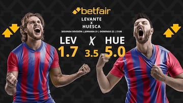 Levante UD vs. SD Huesca: horario, dónde ver, pronósticos y clasificación