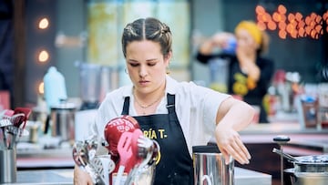 María T, nueva eliminada en MasterChef Celebrity.