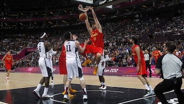 La Selecci&oacute;n perdi&oacute; con los norteamericanos por s&oacute;lo siete puntos, la menor diferencia en una final ol&iacute;mpica desde que acuden jugadores de la NBA.