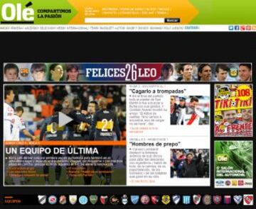 Portadas de la prensa extranjera