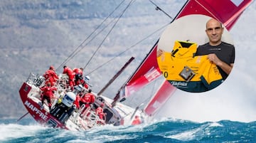 El deportista de vela, oro en Atenas 2004 y plata en Pekín 2008, ha aportado a esta iniciativa una chaqueta de aguas oceánica del equipo español Telefónica, con la que participó en la Volvo Ocean Race en 2011. Saldrá a la subasta por un valor inicial de 700€.