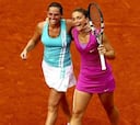 La 'española' Sara Errani asalta a Sharapova
