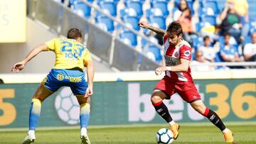 Las Palmas 1 - Girona 2: Resumen, resultado y goles del partido