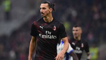 Zlatan Ibrahimovic vive su segunda etapa con el Milán y ya está rindiendo. El sueco sólo suma 125 minutos de juego y ya marcó su primer tanto del torneo.