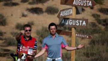 Rory McIlroy, en Abu Dabi.