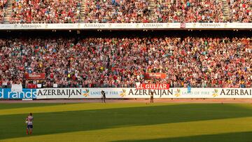 15/07/13 PRESENTACION DAVID VILLA JUGADOR ATLETICO DE MADRID EN EL VICENTE CALDERON